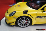 2012-2015 Porsche 911 991.1 2C | 4C GT3 Convert GT3RS Style Partial Carbon Fiber Fender (Fits Carrera, Targa S, 4, 4S)