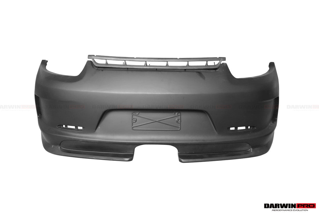 2012-2015 Porsche 911 991.1 2C GT3 Style Rear Bumper (For Mid-Exhaust) | Fits Carrera, Carrera S