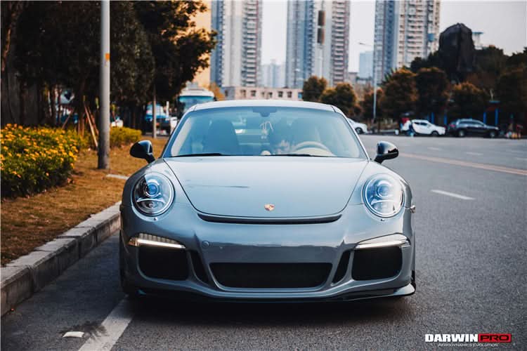 2012-2015 Porsche 911 991.1 2C | 4C GT3 Style Front Bumper (Fits Carrera, Targa S, 4, 4S)