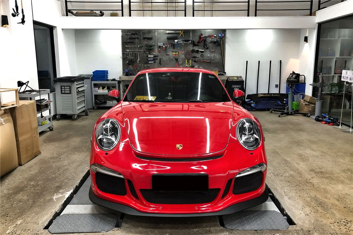 2012-2015 Porsche 911 991.1 2C | 4C GT3 Style Front Bumper (Fits Carrera, Targa S, 4, 4S)