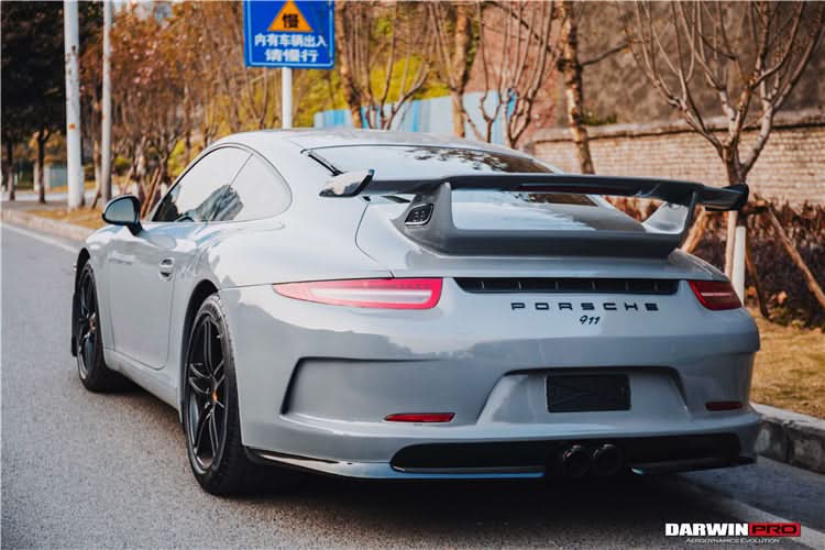 2012-2015 Porsche 911 991.1 2C GT3 Style Rear Bumper (For Mid-Exhaust) | Fits Carrera, Carrera S