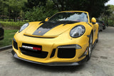 2012-2015 Porsche 911 991.1 Carrera Targa  S 4 4S GT3 Style Front Bumper Canards