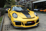 2012-2015 Porsche 911 991.1 Carrera Targa  S 4 4S GT3 Style Front Bumper Canards