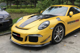 2012-2015 Porsche 911 991.1 Carrera Targa  S 4 4S GT3 Style Front Bumper Canards