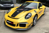 2012-2015 Porsche 911 991.1 Carrera Targa  S 4 4S GT3 Style Front Bumper Canards