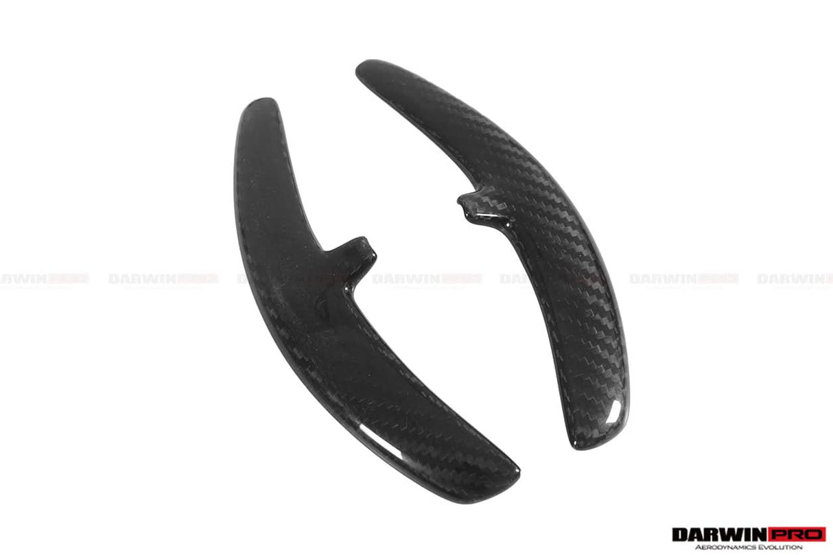 DarwinPRO 2016-2025 Porsche 911 Autoclave Carbon Fiber Paddle Shifters DarwinPRO (OE) | Fits 991.2, 718, 981, MACAN