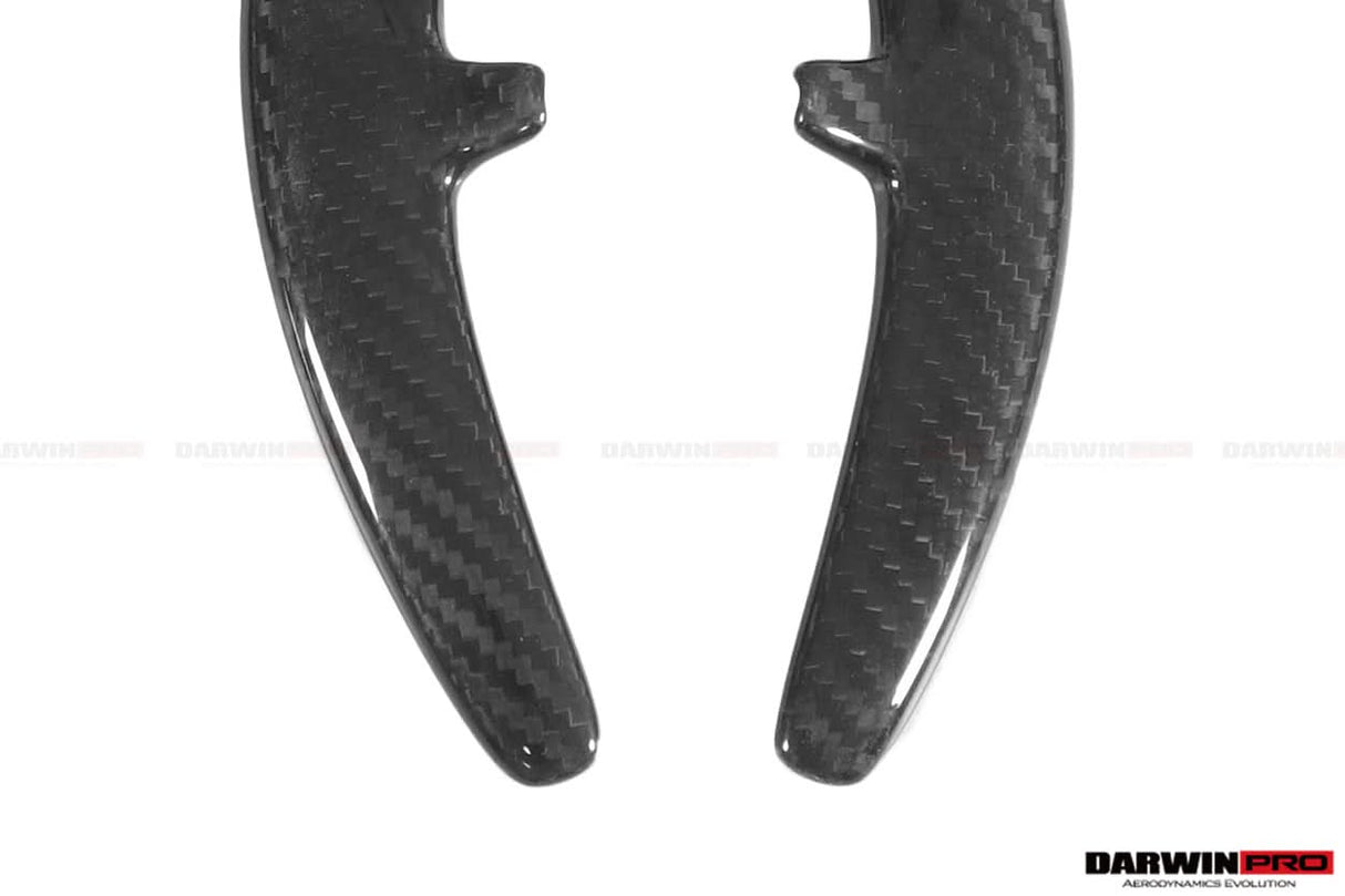 DarwinPRO 2016-2025 Porsche 911 Autoclave Carbon Fiber Paddle Shifters DarwinPRO (OE) | Fits 991.2, 718, 981, MACAN