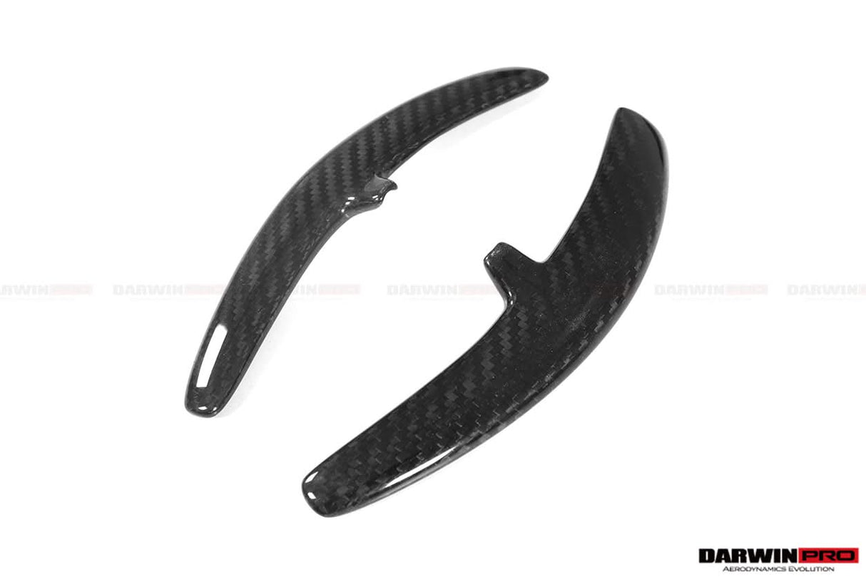 DarwinPRO 2016-2025 Porsche 911 Autoclave Carbon Fiber Paddle Shifters DarwinPRO (OE) | Fits 991.2, 718, 981, MACAN