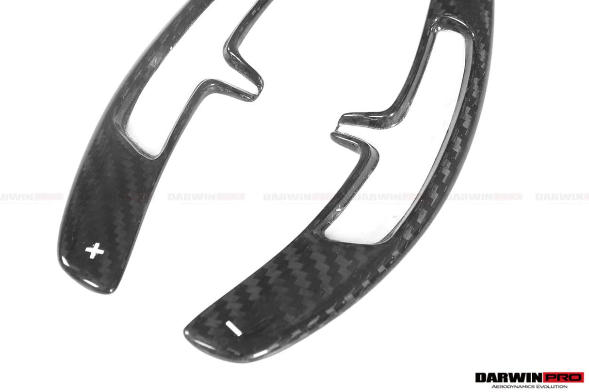 DarwinPRO 2016-2025 Porsche 911 Autoclave Carbon Fiber Paddle Shifters DarwinPRO (OE) | Fits 991.2, 718, 981, MACAN