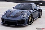 2016-2018 Porsche 911 991.2 Carrera Targa 4 4S GT2RS Style Carbon Fiber Quarter Panel Side Scoops