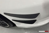 2013-2019 Porsche 911 991 Turbo S Carbon Fiber Front Canards DarwinPRO (BKSS)