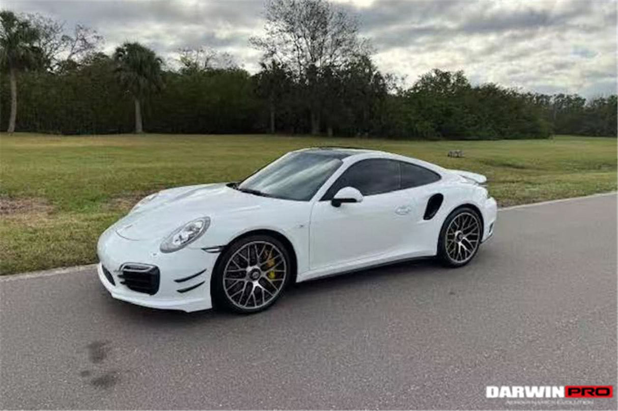 2013-2019 Porsche 911 991 Turbo S Carbon Fiber Front Canards DarwinPRO (BKSS)