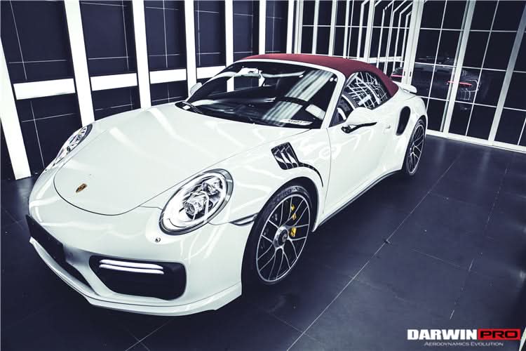 2016-2019 Porsche 911 991.2 Turbo S GT3RS Style Partial Carbon Fiber Fender