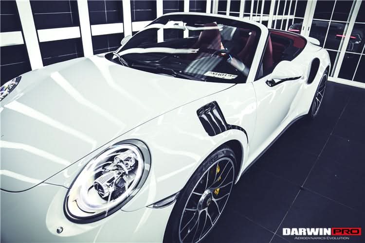 2016-2019 Porsche 911 991.2 Turbo S GT3RS Style Partial Carbon Fiber Fender