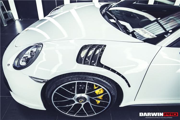 2016-2019 Porsche 911 991.2 Turbo S GT3RS Style Partial Carbon Fiber Fender