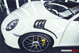 2016-2019 Porsche 911 991.2 Turbo S GT3RS Style Partial Carbon Fiber Fender