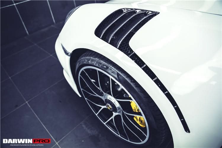 2016-2019 Porsche 911 991.2 Turbo S GT3RS Style Partial Carbon Fiber Fender