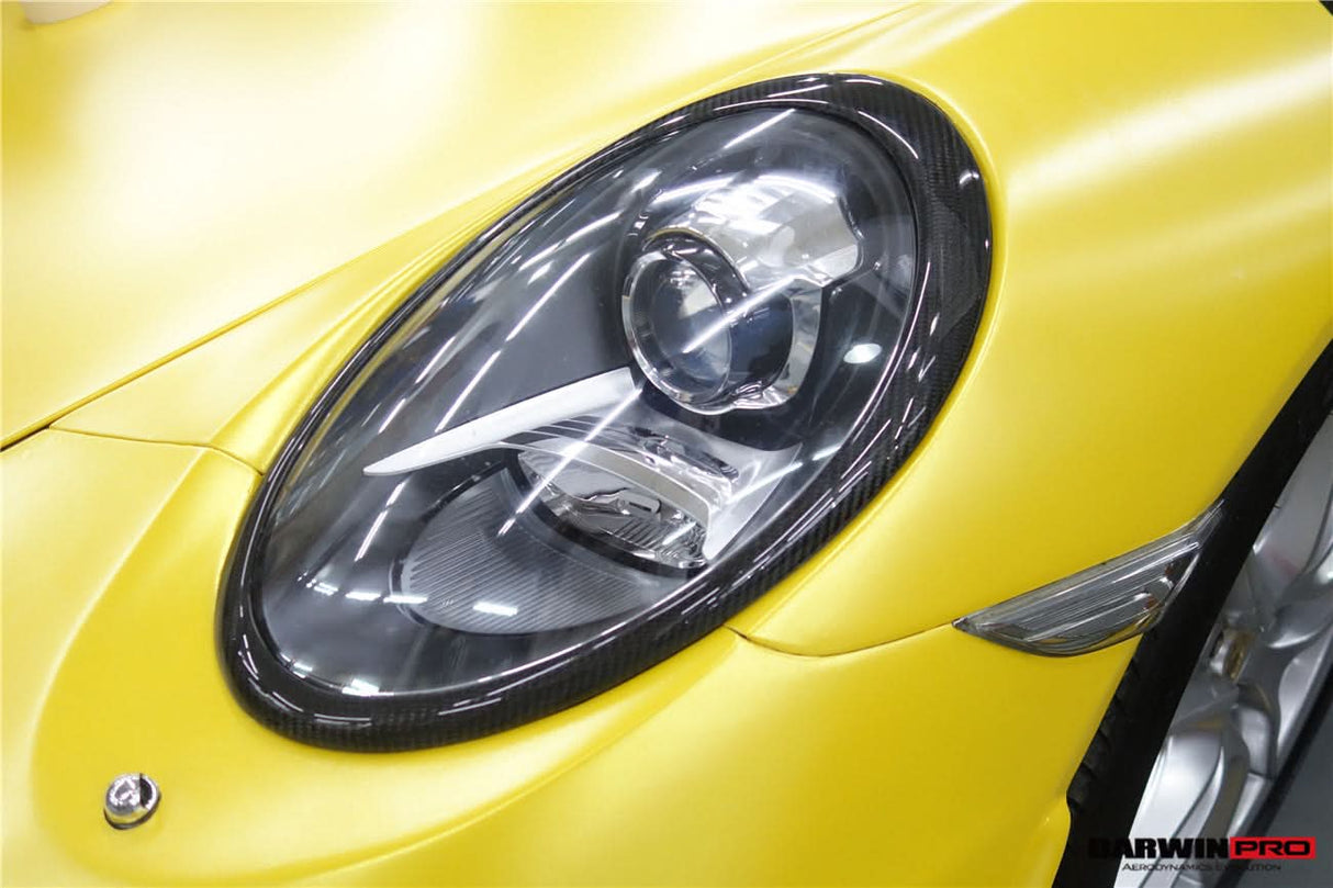 2012-2015 Porsche 911 991.1 Carrera Targa  S 4 4S Carbon Fiber Eyebrow