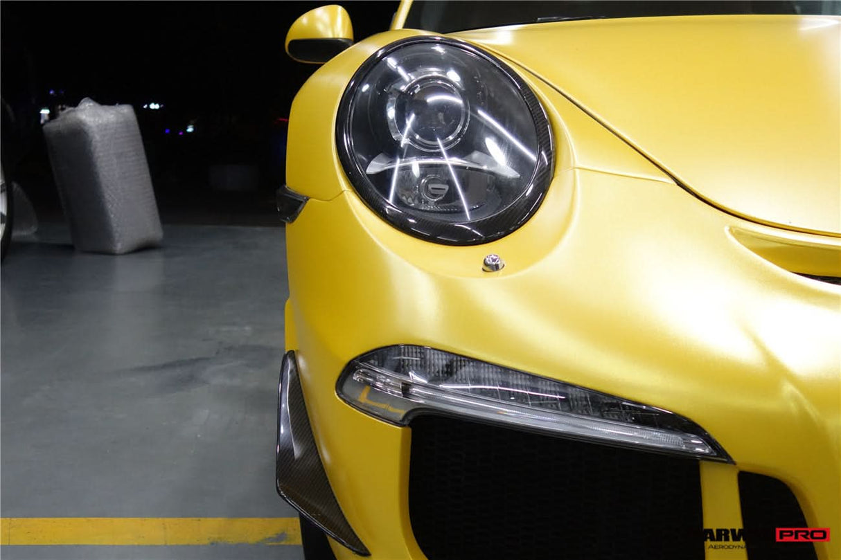 2012-2015 Porsche 911 991.1 Carrera Targa  S 4 4S Carbon Fiber Eyebrow