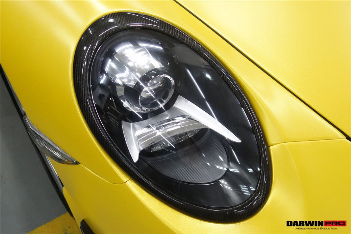 2012-2015 Porsche 911 991.1 Carrera Targa  S 4 4S Carbon Fiber Eyebrow