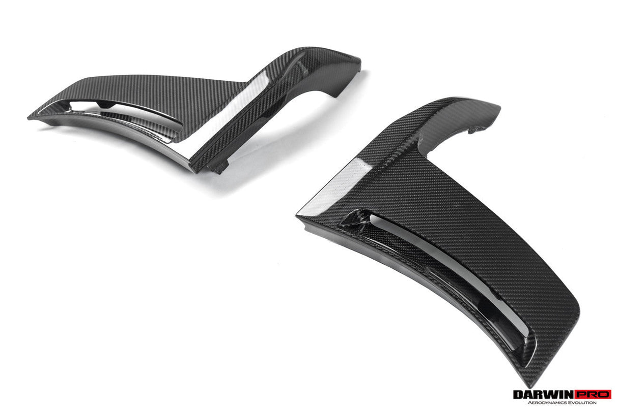 2022-2026 Porsche 911 992.1 GT3RS Autoclave Carbon Fiber Front Lip Winglets DarwinPRO (OE)