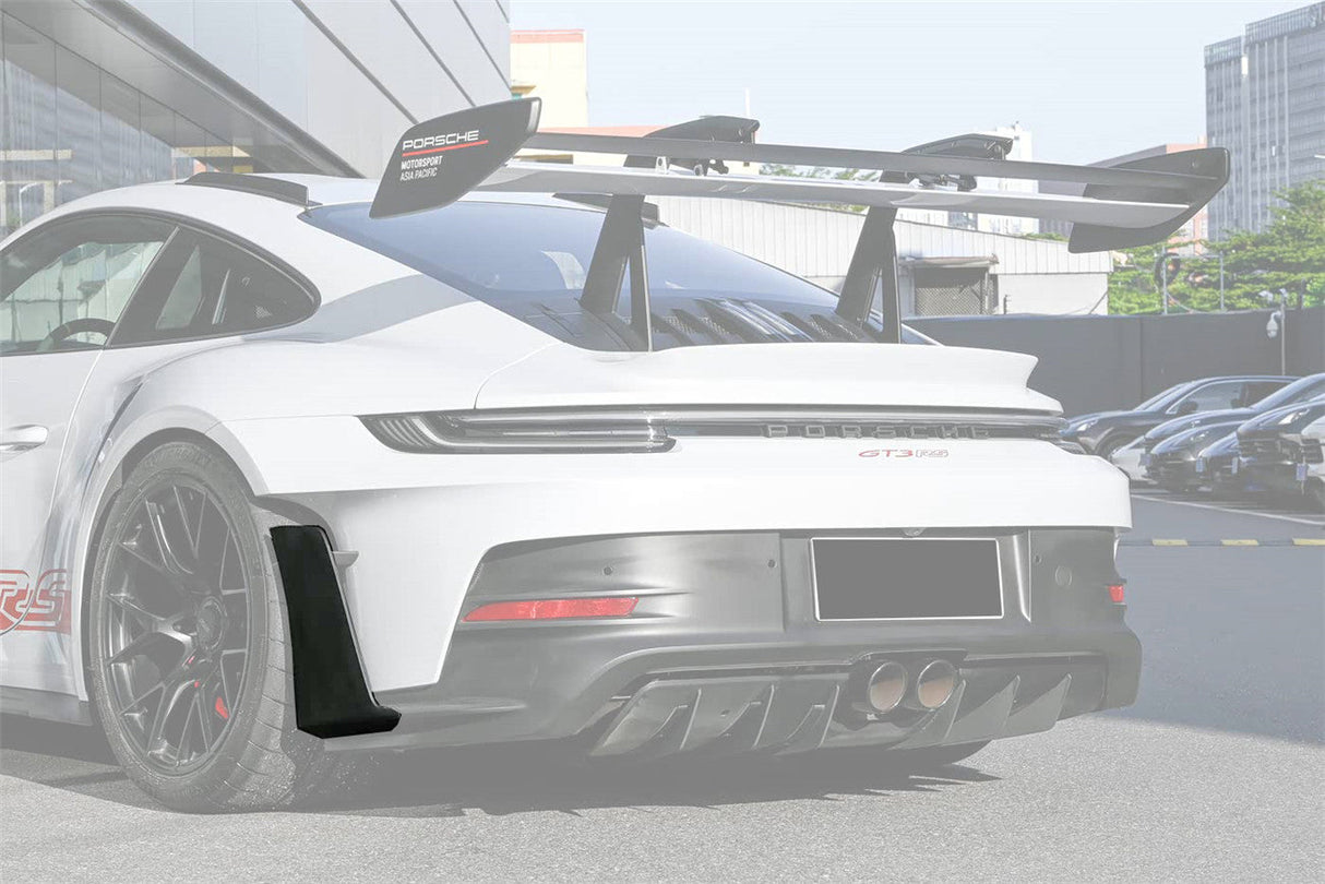 2022-2026 Porsche 911 992.1 GT3RS Autoclave Carbon Fiber Rear Bumper Winglets DarwinPRO (OE)