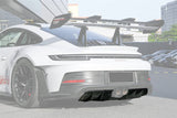 2022-2026 Porsche 911 992.1 GT3RS Autoclave Carbon Fiber Rear Diffuser Undertray DarwinPRO (OE)