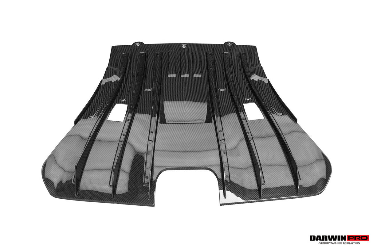 2022-2026 Porsche 911 992.1 GT3RS Autoclave Carbon Fiber Rear Diffuser Undertray DarwinPRO (OE)
