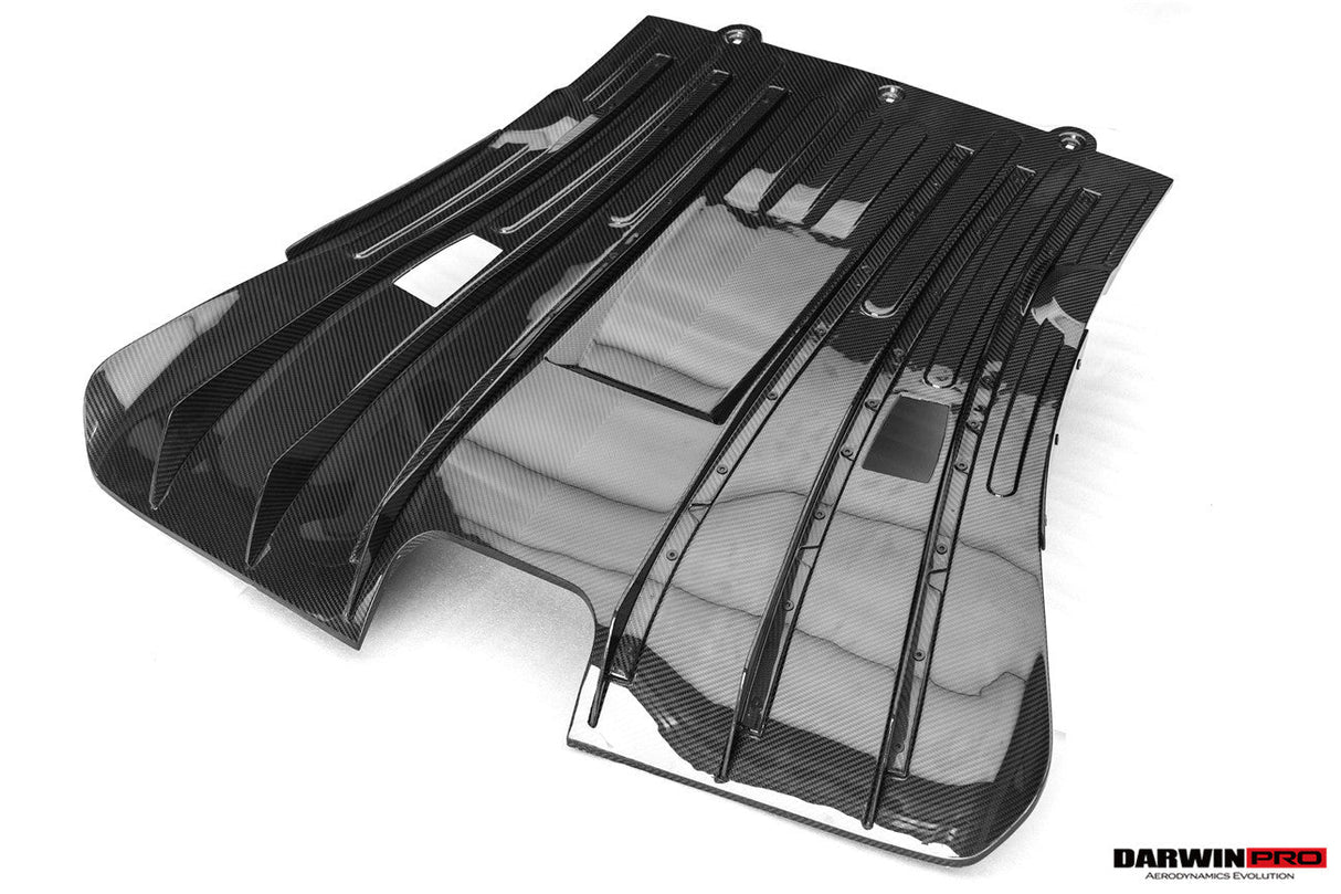 2022-2026 Porsche 911 992.1 GT3RS Autoclave Carbon Fiber Rear Diffuser Undertray DarwinPRO (OE)