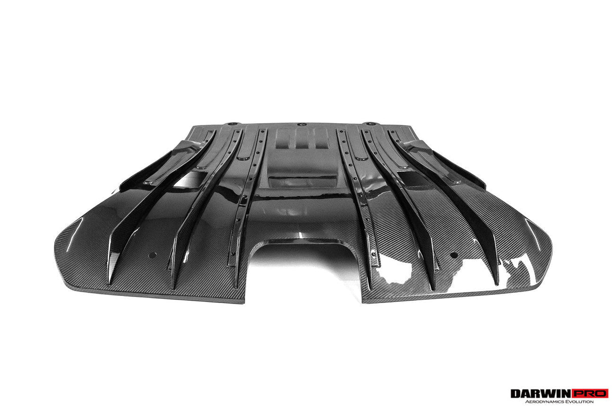 2022-2026 Porsche 911 992.1 GT3RS Autoclave Carbon Fiber Rear Diffuser Undertray DarwinPRO (OE)