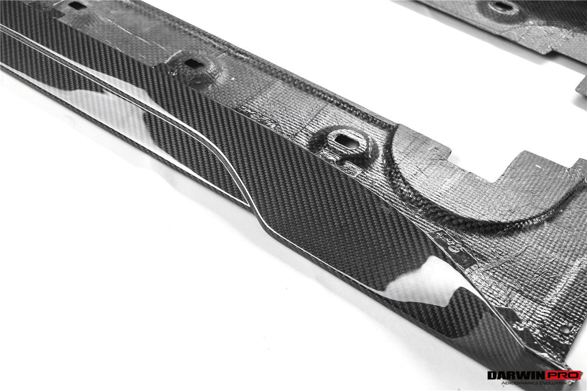 2022-2026 Porsche 911 992.1 GT3RS Autoclave Carbon Fiber Side Skirts DarwinPRO (OE)