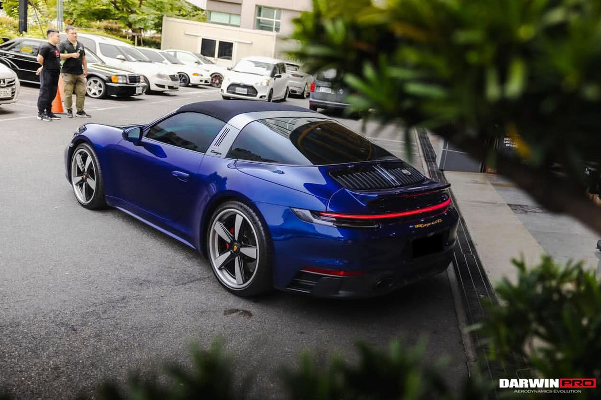 DarwinPRO 2019-2024 Porsche 911 992 Targa & Cabriolet BKSS Style Ducktail Trunk Wing