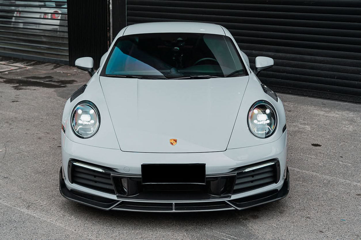 DarwinPRO 2019-2024 Porsche 911 992 Carrera S & 4 & 4S & Targa & Cabriolet BKSS Style Front Lip