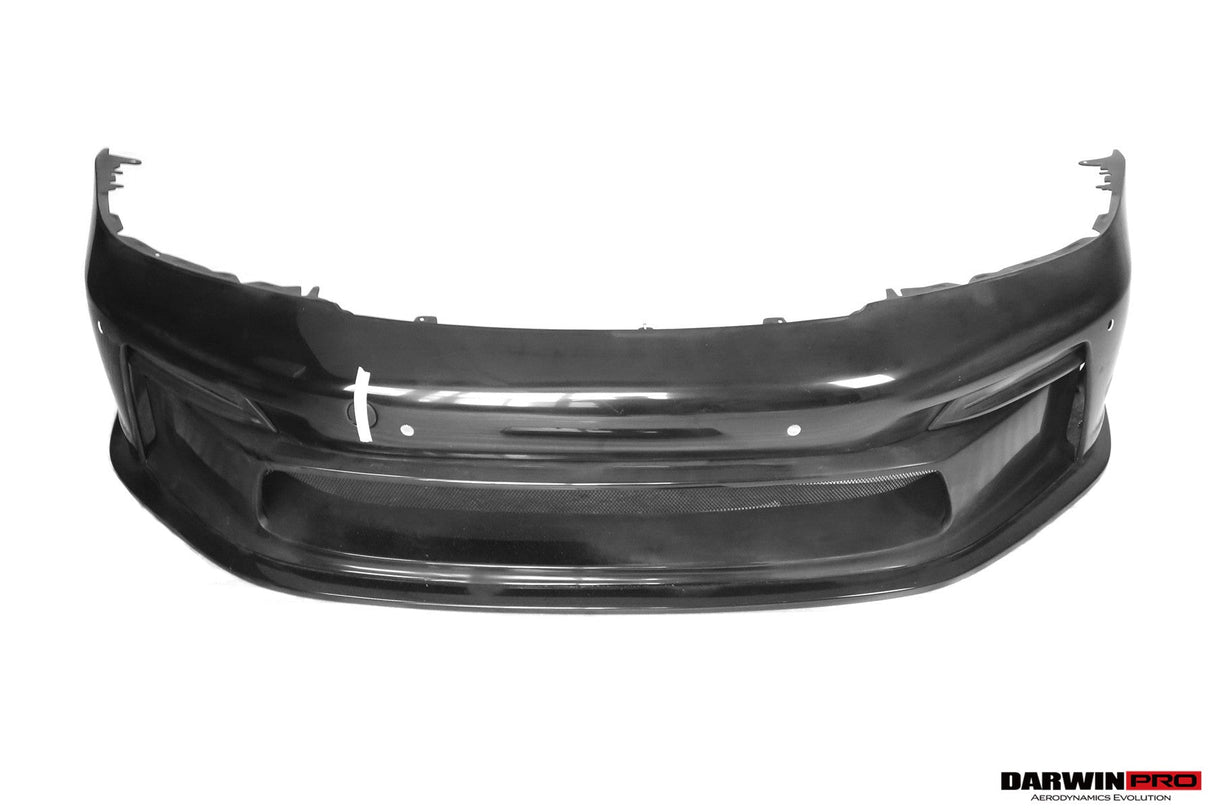 2019-2024 Porsche 911 992 Partial Carbon Fiber Front Bumper DarwinPRO ( GT3 Style)| Fits Carrera, S, 4, 4S, Targa, Cabriolet,Turbo,Turbo S