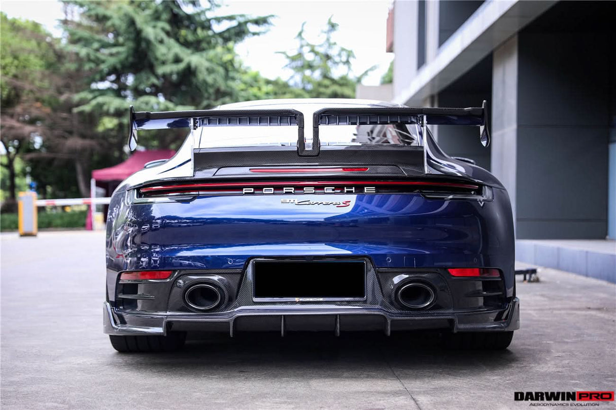 DarwinPRO 2019-2024 Porsche 911 992 Carrera Targa S 4 4S GTS SD-Sport Design Rear Lip (Dont Fit Normal Bumper)
