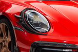 2019-UP Porsche 911 992 Headlight Eyelid Eyebrow Cover DarwinPRO (BKSSII) Fits Carrera, S, 4, 4S, Targa, Cabriolet