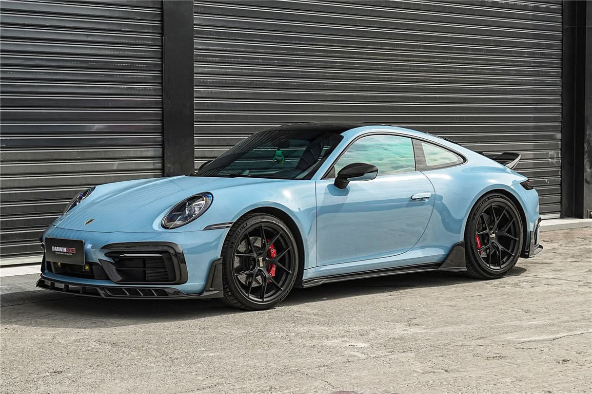 DarwinPRO 2019-2024 Porsche 911 992 Carrera S 4 4S Targa Cabriolet BKSSII Style Side Skirts