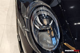 2019-UP Porsche 911 992 Headlight Eyelid Eyebrow Cover DarwinPRO (BKSSII) Fits Carrera, S, 4, 4S, Targa, Cabriolet