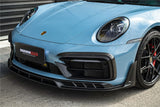 DarwinPRO 2019-2024 Porsche 911 992 Carrera & 4 & 4S & Targa & Cabriolet SD-Sport Design Model BKSSII Style Front Bumper Vent Trims