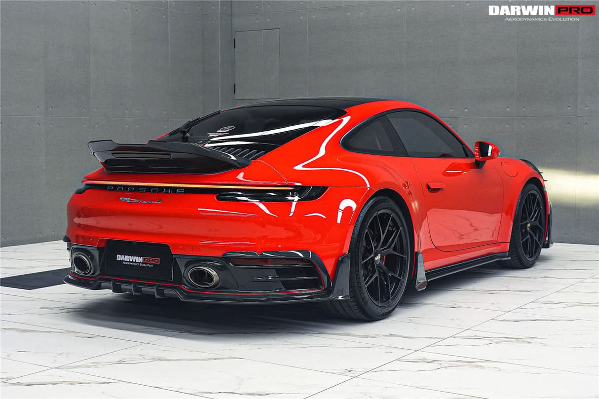 DarwinPRO 2019-2024 Porsche 911 992 Carrera & 4 & 4S & Targa & Cabriolet BKSSII Style Rear Bumper Vent Trims