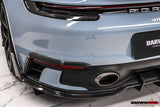 2019-2024 Porsche 911 992 SD-Sport Design Model Carbon Fiber Rear Bumper Vent Trims DarwinPRO (BKSSII) Fits Carrera, S, 4, 4S, Targa, Cabriolet