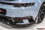 2019-2024 Porsche 911 992 SD-Sport Design Model Carbon Fiber Rear Bumper Vent Trims DarwinPRO (BKSSII) Fits Carrera, S, 4, 4S, Targa, Cabriolet
