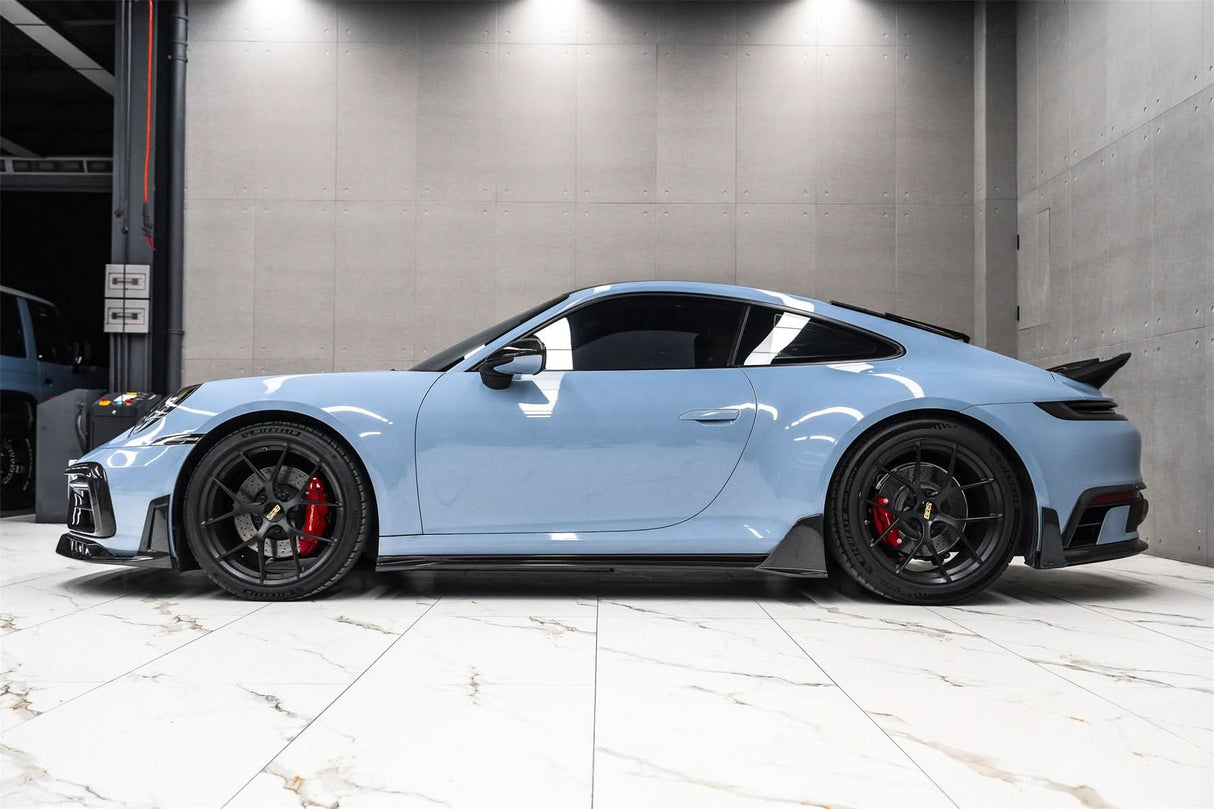 DarwinPRO 2019-2024 Porsche 911 992 Carrera S 4 4S Targa Cabriolet BKSSII Style Side Skirts