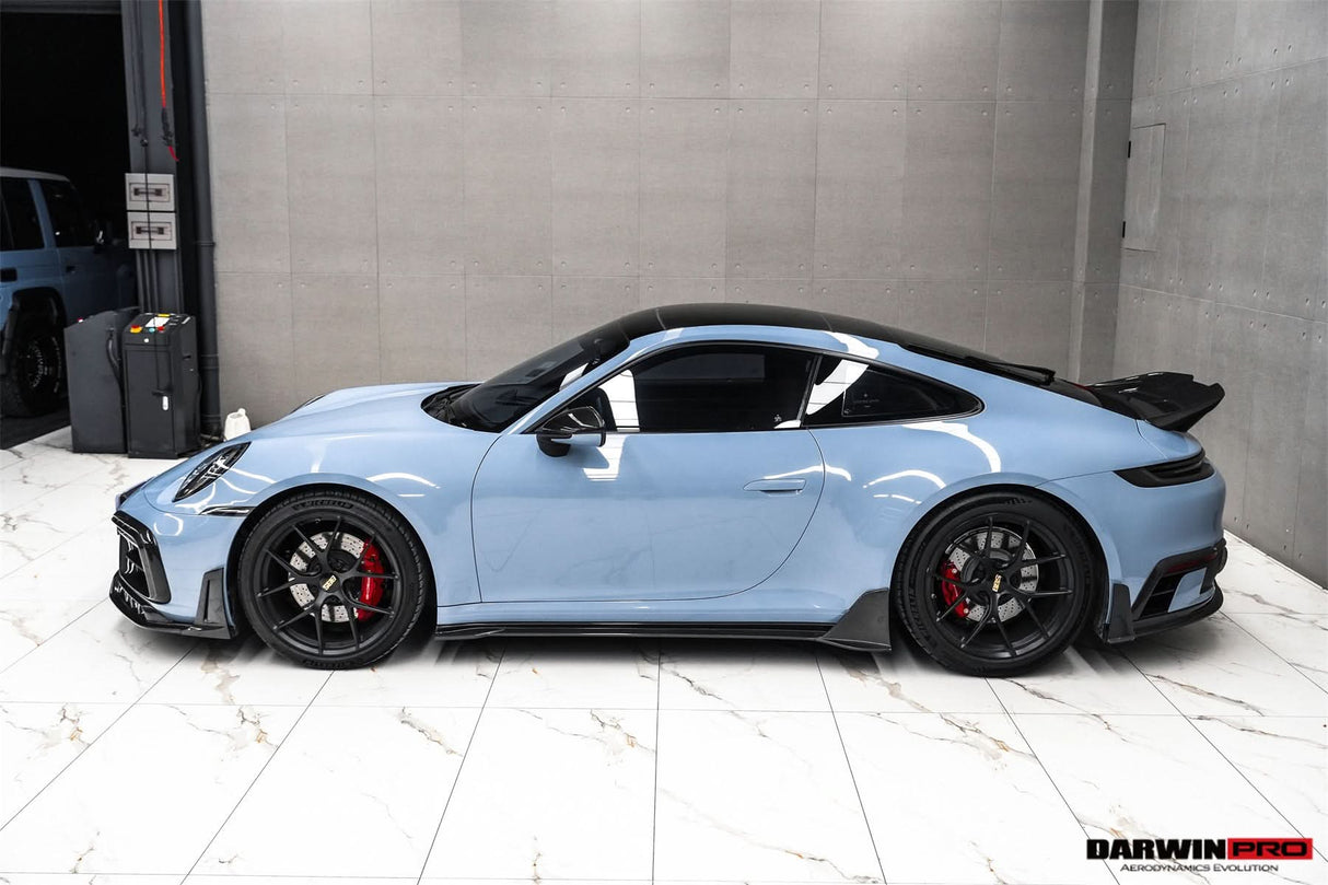 DarwinPRO 2019-2024 Porsche 911 992 Carrera S & 4 & 4S BKSS Ver.4 Style Trunk Wing