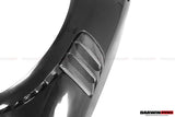 2013-2019 Porsche 911 991 Turbo S GT2RS Style Partial Carbon Fiber Front Bumper and Fender