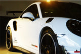 2013-2019 Porsche 991 Turbo S OEM Style Carbon Fiber Quarter Panel Side Scoops