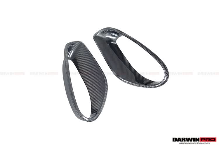 2013-2019 Porsche 991 Turbo S OEM Style Carbon Fiber Quarter Panel Side Scoops