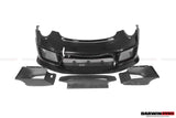 2013-2019 Porsche 911 991 Turbo S GT2RS Style Partial Carbon Fiber Front Bumper and Fender