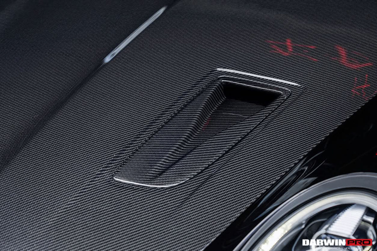DarwinPRO 2012-2019 Porsche 991 Carrera S & Targa 4 & 4s & GT3 Convert GT2RS Style Carbon Fiber Hood