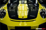 DarwinPRO 2013-2019 Porsche 911 991 Carrera & C2, C2S, C4, C4S, Targa & GT3 & Turbo GT2RS-Style Carbon Fiber Hood